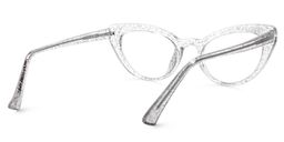 Evans Cateye Clear Glasses4