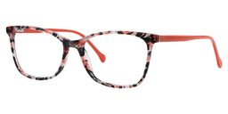 Abigail Acetate Orange Glasses2