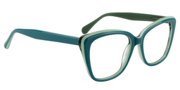 Cady Cat eye Green Glasses2