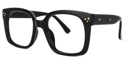 Paisley Square Black Glasses1