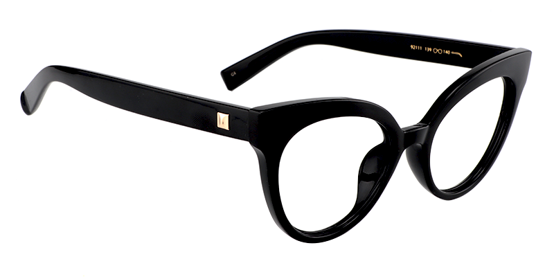 Cateye Black Glasses | Zeelool Optical3