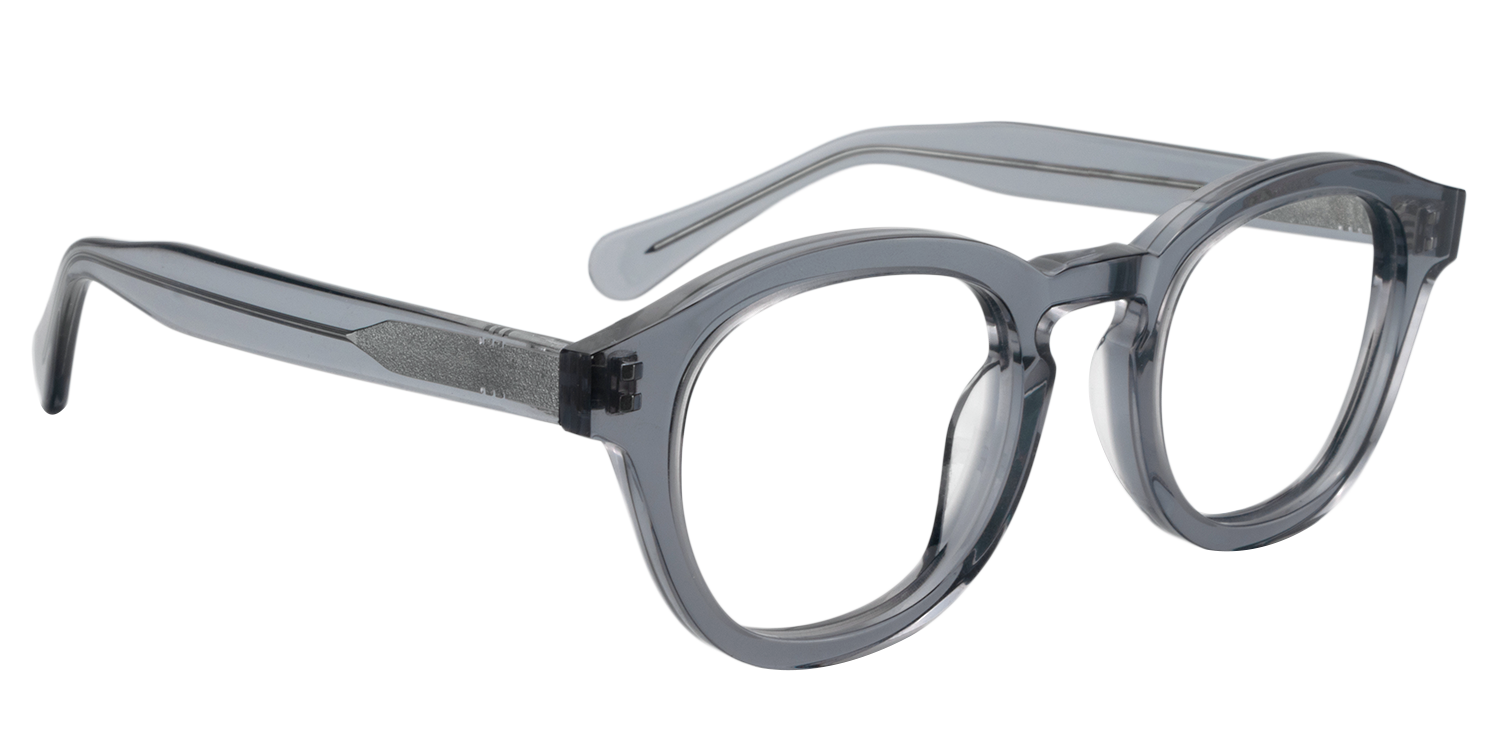 Round Gray Glasses | Zeelool Glasses3