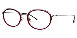 Clement Oval Red Glasses2