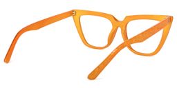 Phillip Cateye Earthy-Yellow Glasses4