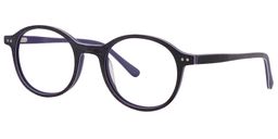 Vanessa Round Purple Glasses 3