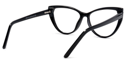 Felton Cateye Black Glasses4