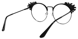 Falecia Cateye Black Glasses4