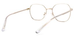 Perry Geometric Black-Gold Glasses4