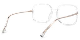 Quinten Square Clear Glasses4