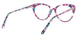 Quade Cateye Floral Glasses4