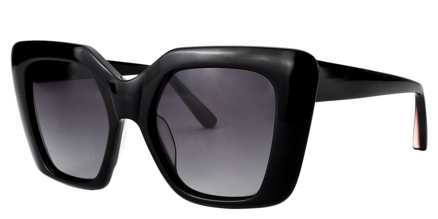 Square Black Sunglasses | Zeelool Sunglasses3