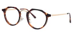  Fleur Geometric Tortoise Glasses3