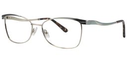 Leander Rectangle Silver Glasses5