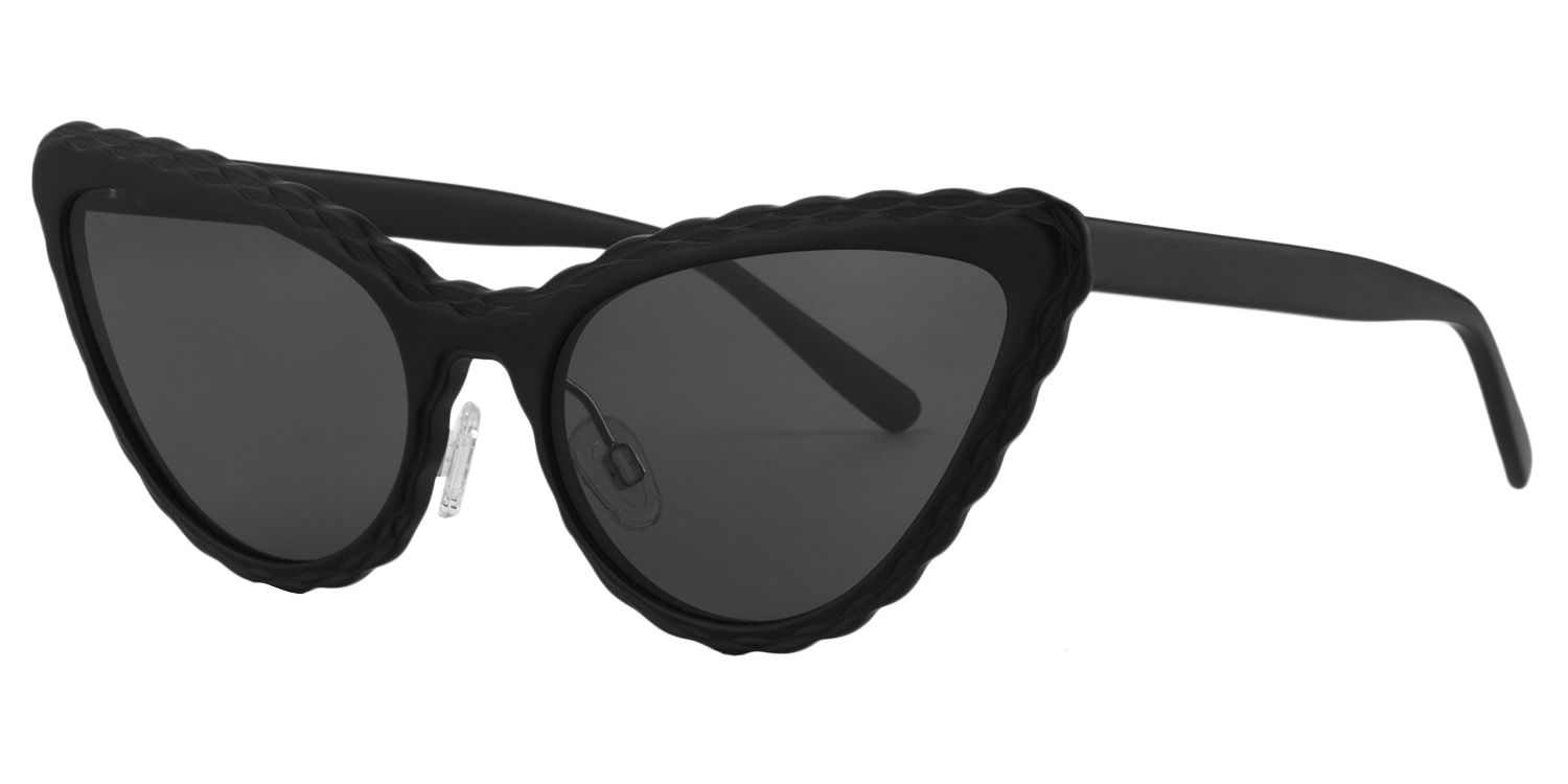 Cat eye Black Sunglasses | Zeelool Sunglasses2