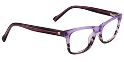 Debbie Rectangle Purple Glasses3