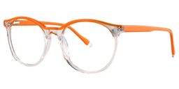 Fanny Round Orange Glasses3