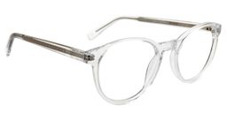 Andrew Round Clear Glasses2