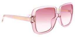 Raymond Square Pink Sunglasses2