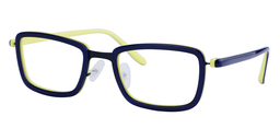 Quintina Rectangle Blue Glasses5