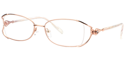 Donna Rectangle Gold Glasses3