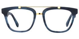 Benson Aviator Blue Glasses0