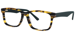 Alston Rectangle Gold Tortoise Glasses2