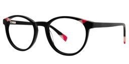 Cameron Round Black Glasses3