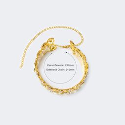 Glaring Occidental Style Gold Necklace3