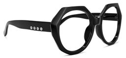 Skylar Geometric Black Glasses2