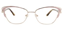 Aelfric Cat eye Pink Glasses0
