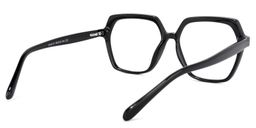 Norah Geometric Black Glasses4