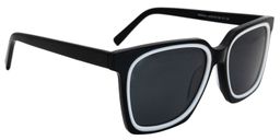Akbar Square Black Sunglasses2