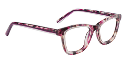 Henna Rectangle Purple Glasses3