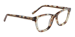 Henna Rectangle Brown Glasses3