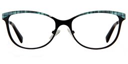 Amelia Metal Cat Eye Glasses0