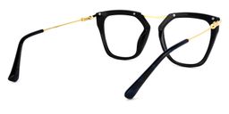 Yadiel Geometric Black-Blue Glasses4