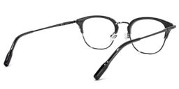 Eulalia Square Dark-Gray Glasses4