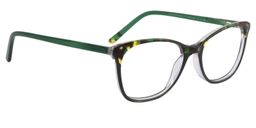 Alcuin Rectangle Green Glasses2