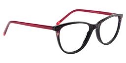 Alder Oval Black Glasses2