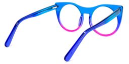 Zora Cateye Blue-Purple Glasses4