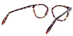 Yannick Square Purple-Tortoise Glasses4