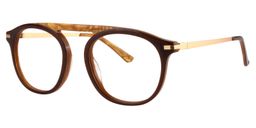 Aldric Square Brown Glasses2