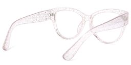 Perez Cateye Clear Glasses4