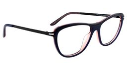 Albina Rectangle Blue Glasses2