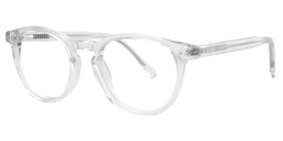 Victor Round Clear Glasses2