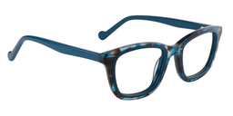 Solomon Rectangle Blue Black Glasses3