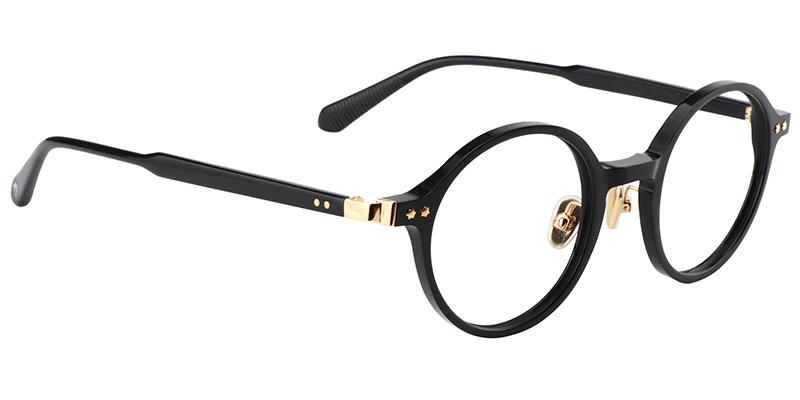 Round Black Glasses | Zeelool Optical3