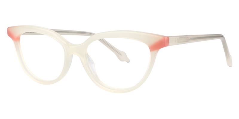 Cat Eye Creamy White Glasses | Zeelool Eyewear2