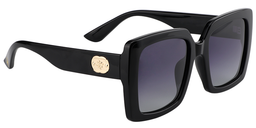 Damian Square Black Sunglasses3