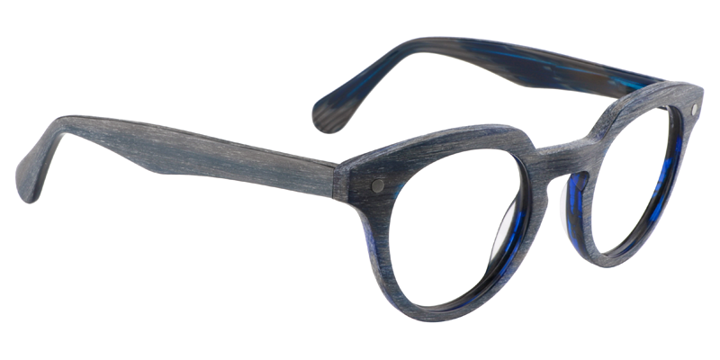 Round Dark Blue Glasses | Zeelool Eyeglass Frames3